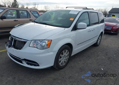 2016 Chrysler Town & Country Touring from USA, damaged, VIN 2C4RC1BG7GR132719